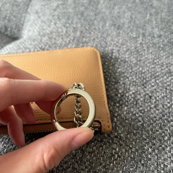 Kate Spade Tan Leather Card Holder - Picture 8 of 10